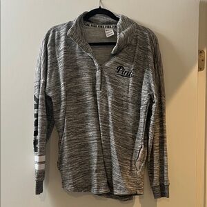 Victoria's Secret PINK Heathered Gray Pullover